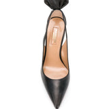 Décolleté con tacco alto deneuve in nero Aquazzura - donna 