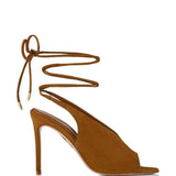 Sandali lais in marrone in marrone Aquazzura - donna 