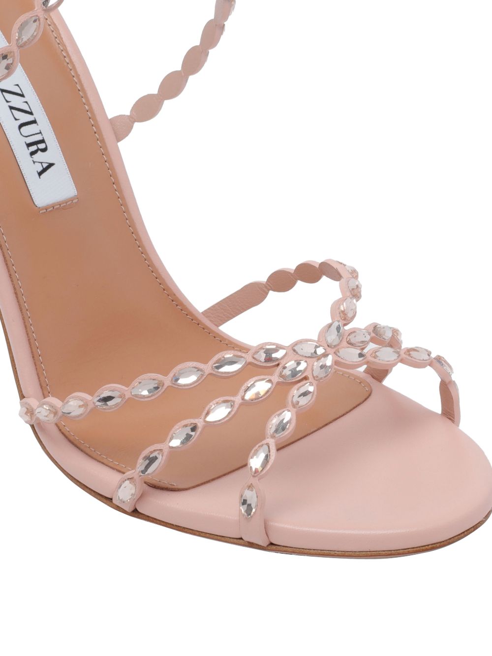 Sandali Tequila con fibbia in beige Aquazzura - donna 