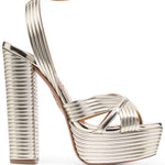 Sandali Sundance in oro Aquazzura - donna 