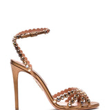 Sandali tequila in oro Aquazzura - donna 