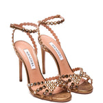 Sandali tequila in oro Aquazzura - donna 