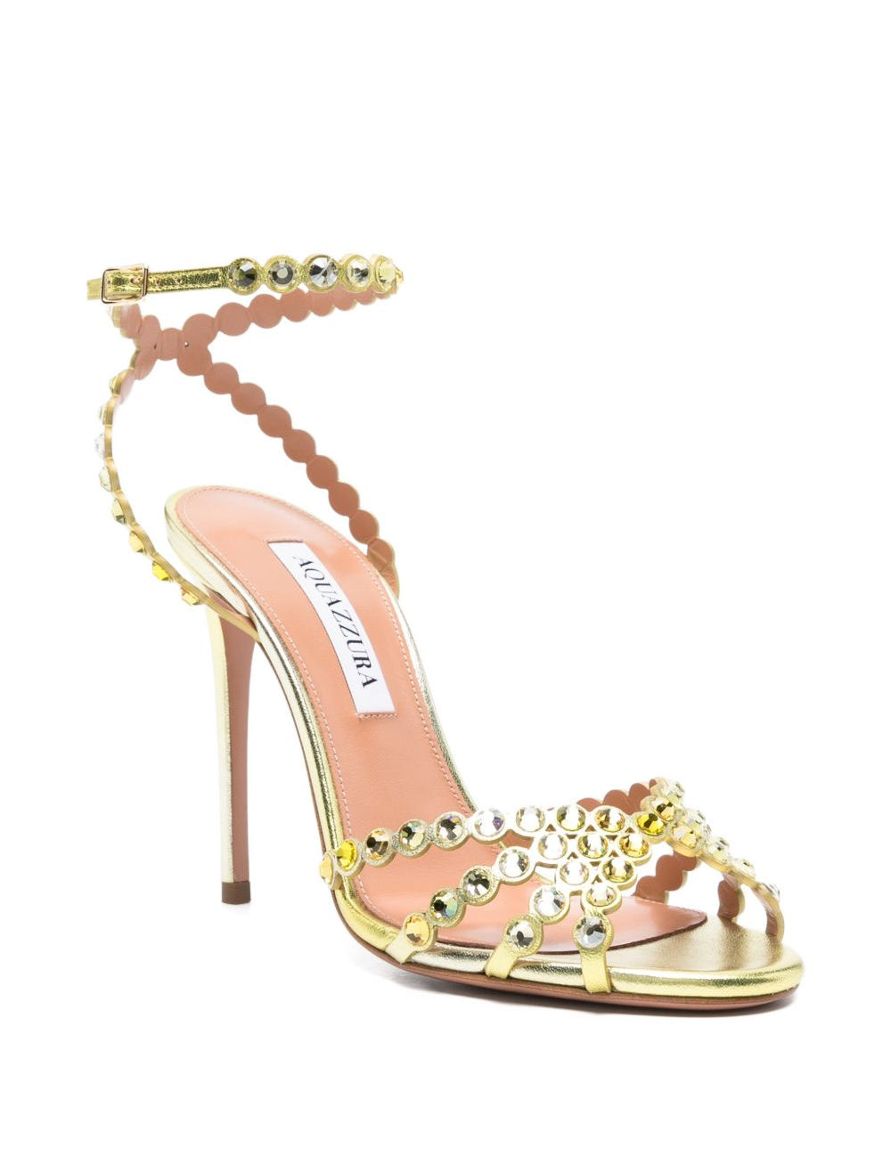 Sandali tequila in oro Aquazzura - donna 