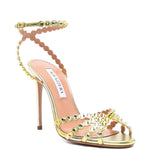 Sandali tequila in oro Aquazzura - donna 