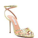 Sandali tequila in oro Aquazzura - donna 