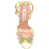 Sandali tequila in oro Aquazzura - donna 