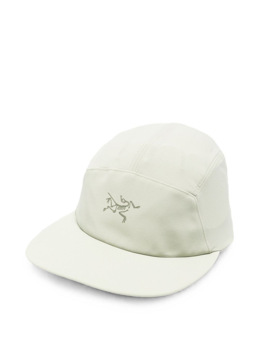 Cappello con logo in verde 