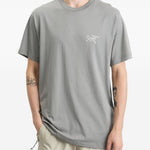 T-shirt Kragg SL con logo in grigio Arc'teryx - uomo 
