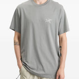 T-shirt Kragg SL con logo in grigio Arc'teryx - uomo 