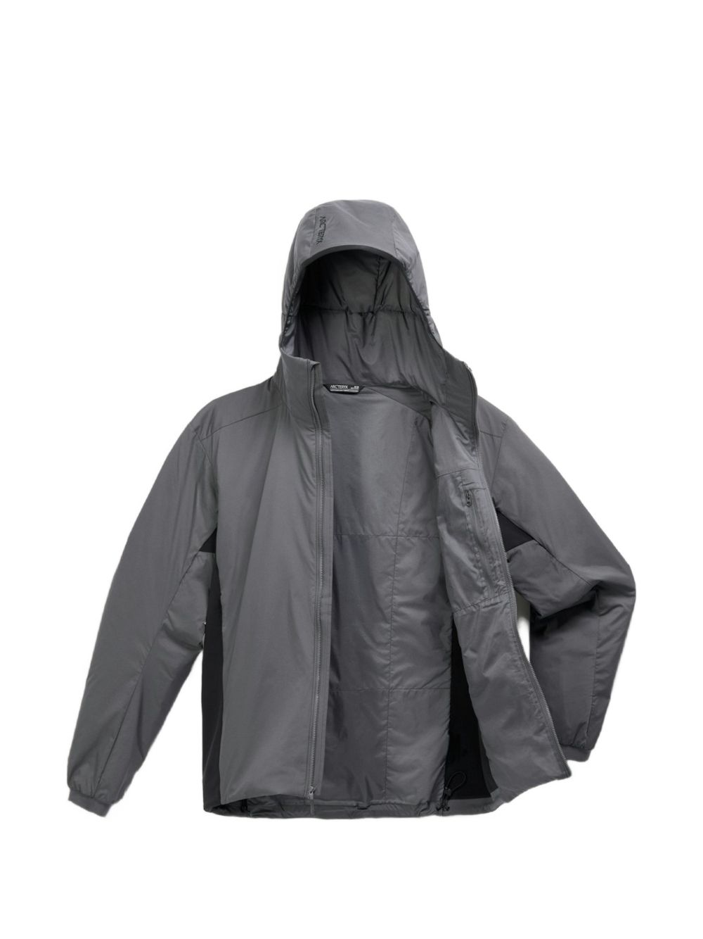 Giacca con cappuccio in nero Arc'teryx - uomo 