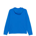 Felpa con zip e logo Kyanite ricamato in blu Arc'teryx - uomo 