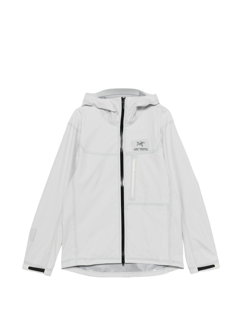 Giacca con cappuccio alpha in grigio Arc'teryx - uomo 