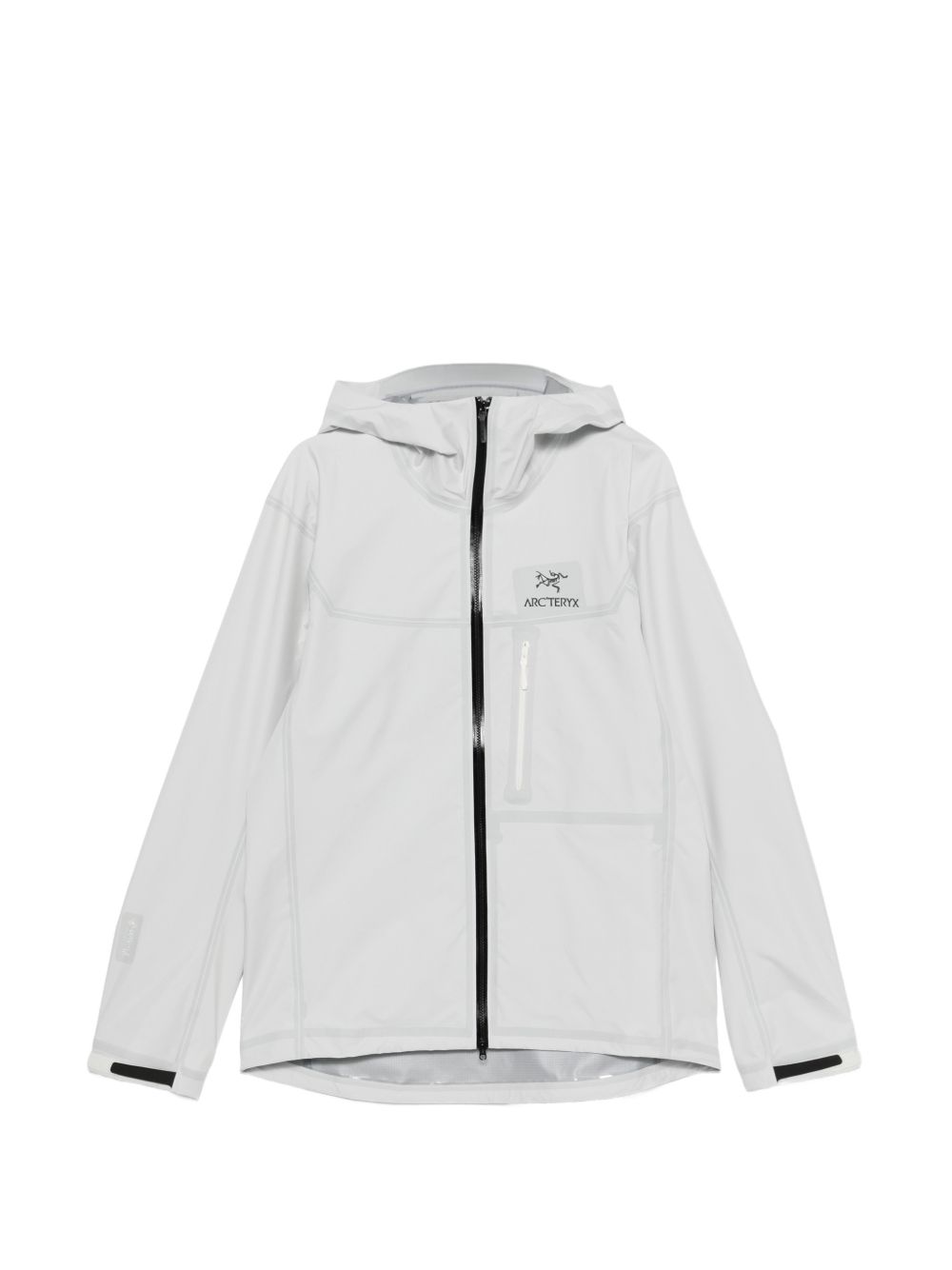 Giacca con cappuccio alpha in grigio Arc'teryx - uomo 