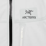 Giacca con cappuccio alpha in grigio Arc'teryx - uomo 
