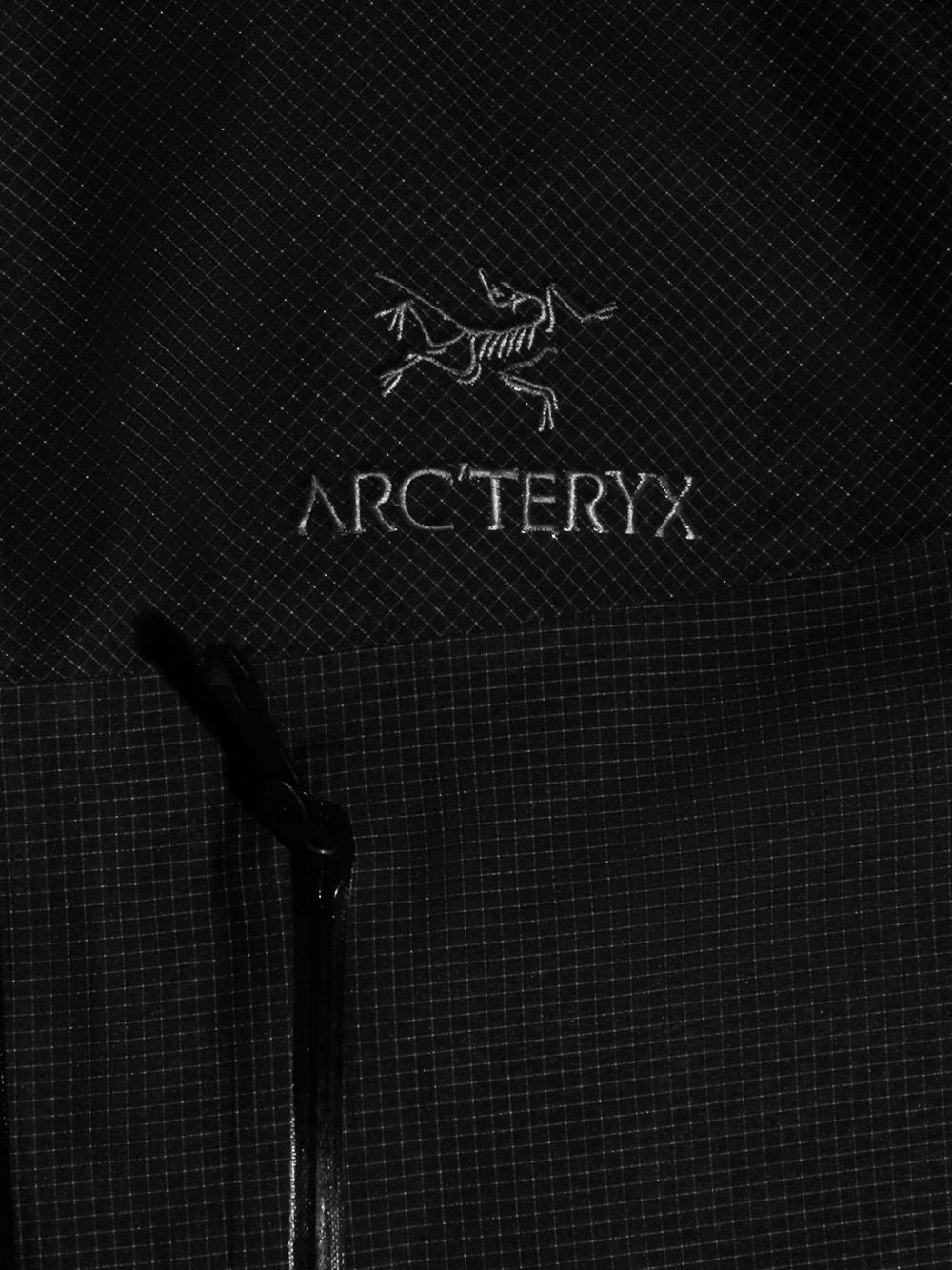 Giacca con cappuccio alpha in nero Arc'teryx - uomo 