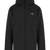 Giacca con cappuccio e zip beta in nero Arc'teryx - uomo 