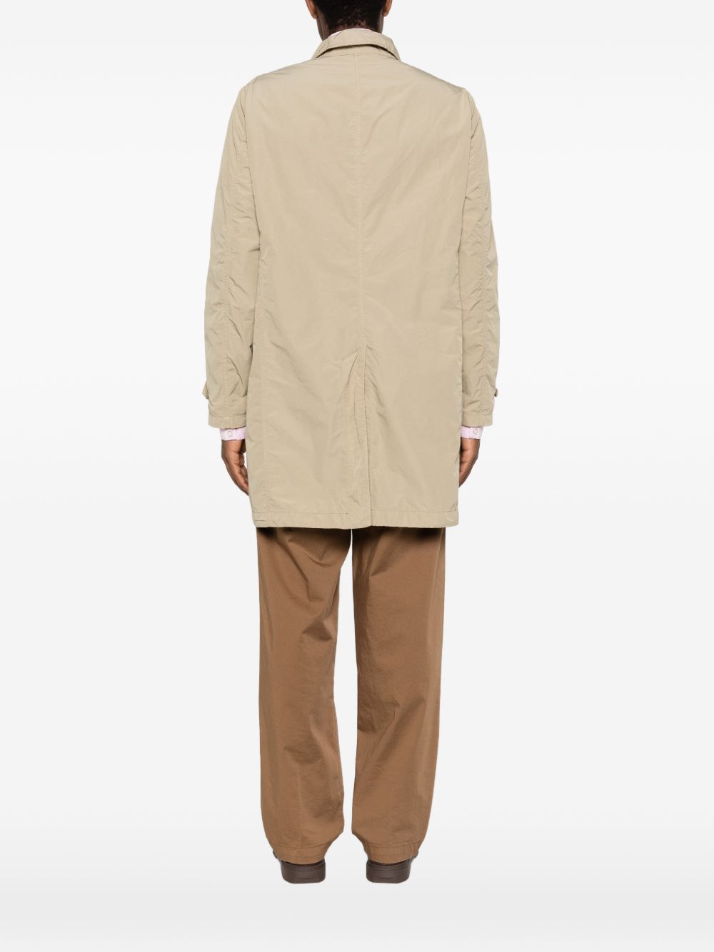 Cappotto con bottoni Lemon in beige Aspesi - uomo 