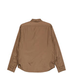 Camicia imbottita con chiusura a pressione in marrone Aspesi - uomo 