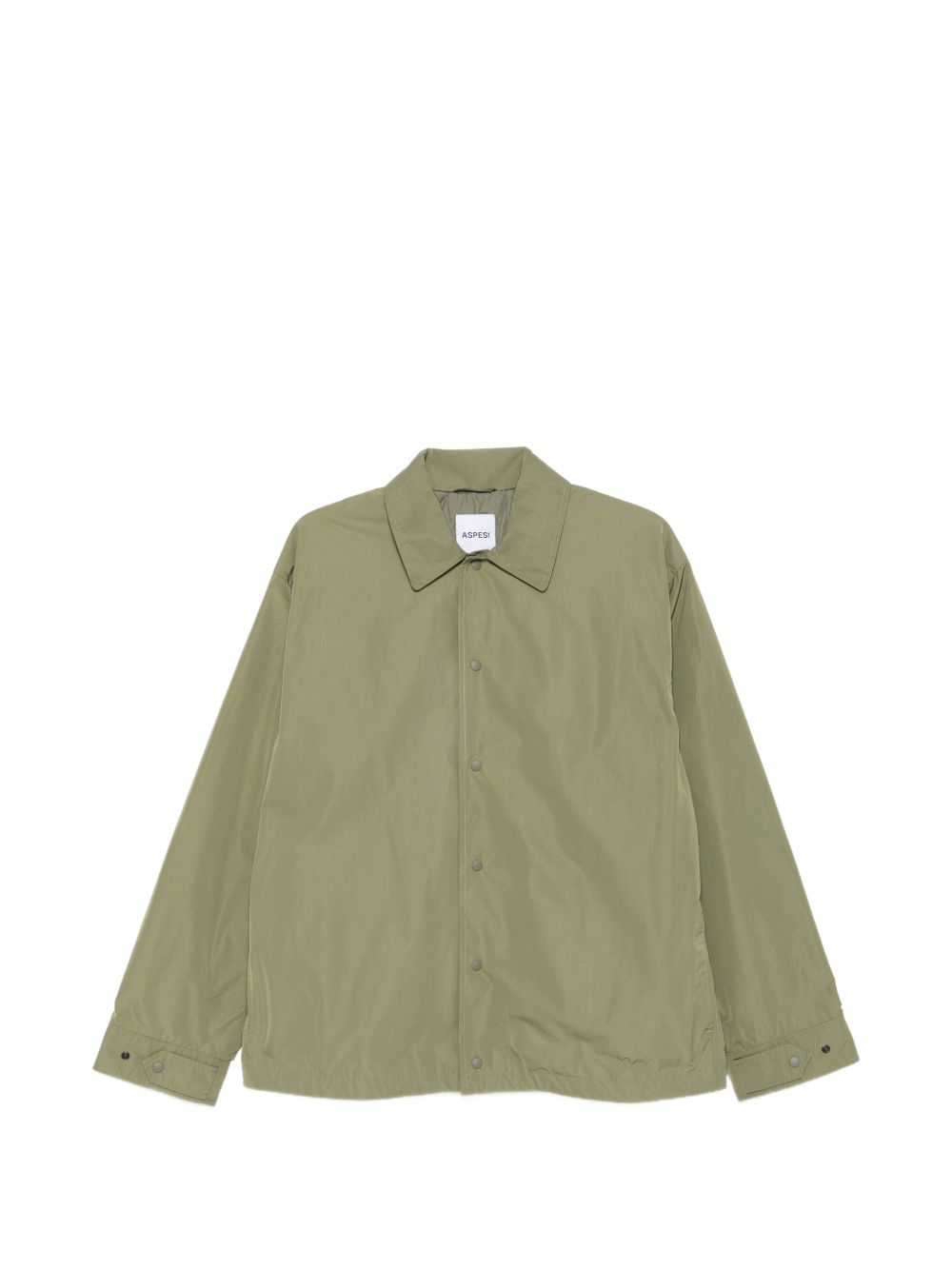 Camicia a maniche lunghe pollard in verde Aspesi - uomo 