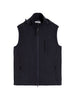 Aspesi Apelle gilet in blue - men's