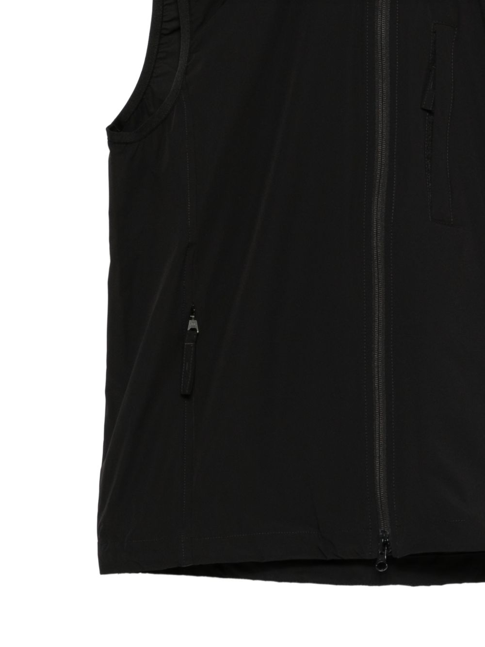 Gilet Apelle in nero Aspesi - uomo 