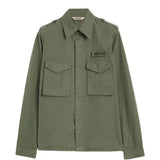Camicia con tasche in verde Aspesi - uomo 