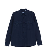 Camicia con tasca con patta in blu Aspesi - uomo 