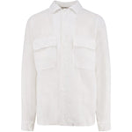 Camicia con tasche in bianco Aspesi - uomo 
