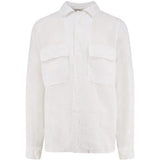Camicia con tasche in bianco Aspesi - uomo 