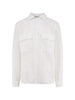 Camicia con tasche in bianco Aspesi - uomo