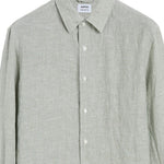 Camicia con bottoni in verde Aspesi - uomo 