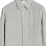 Camicia con bottoni in verde Aspesi - uomo 