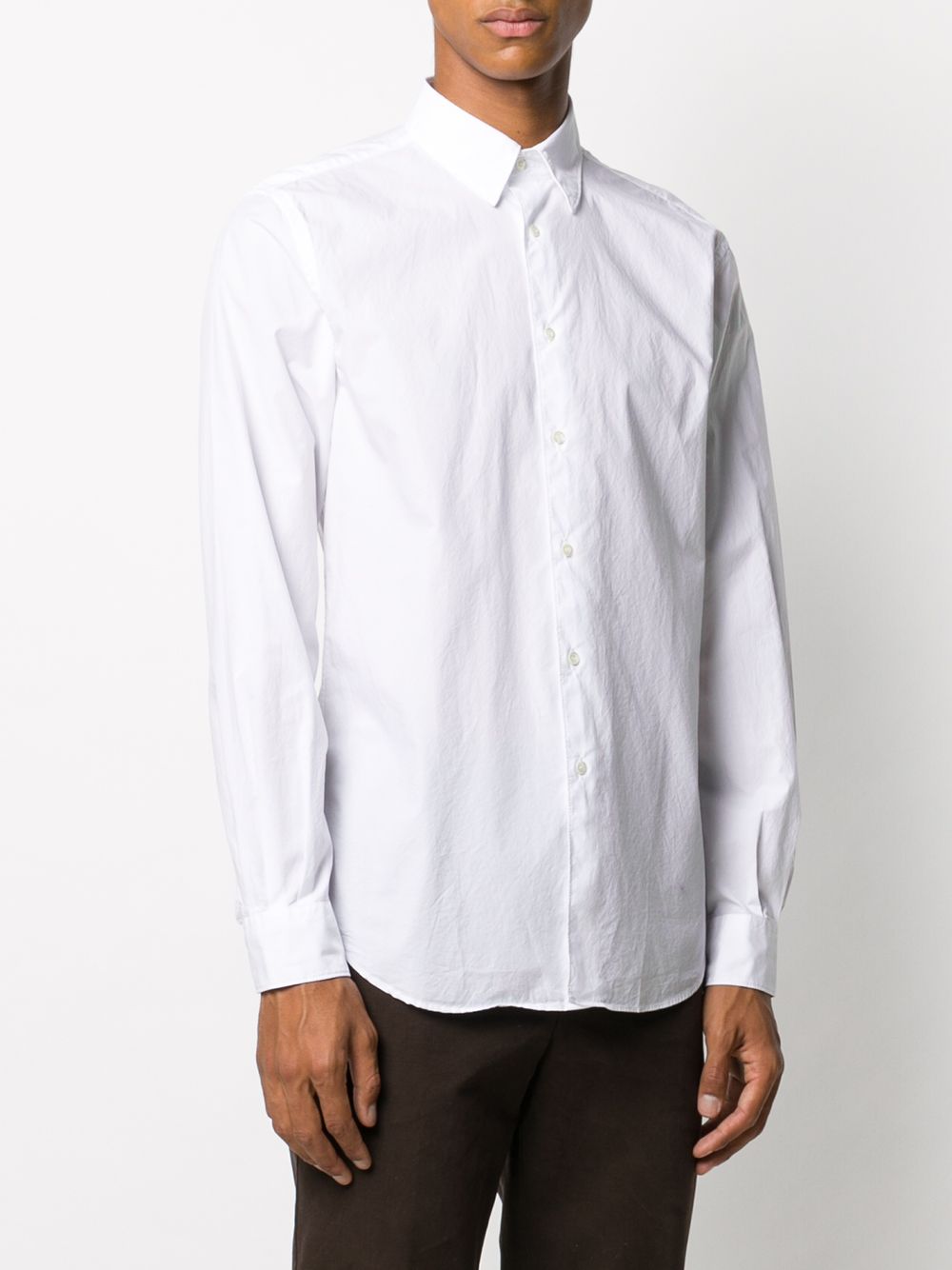 Camicia commai in bianco Aspesi - uomo 