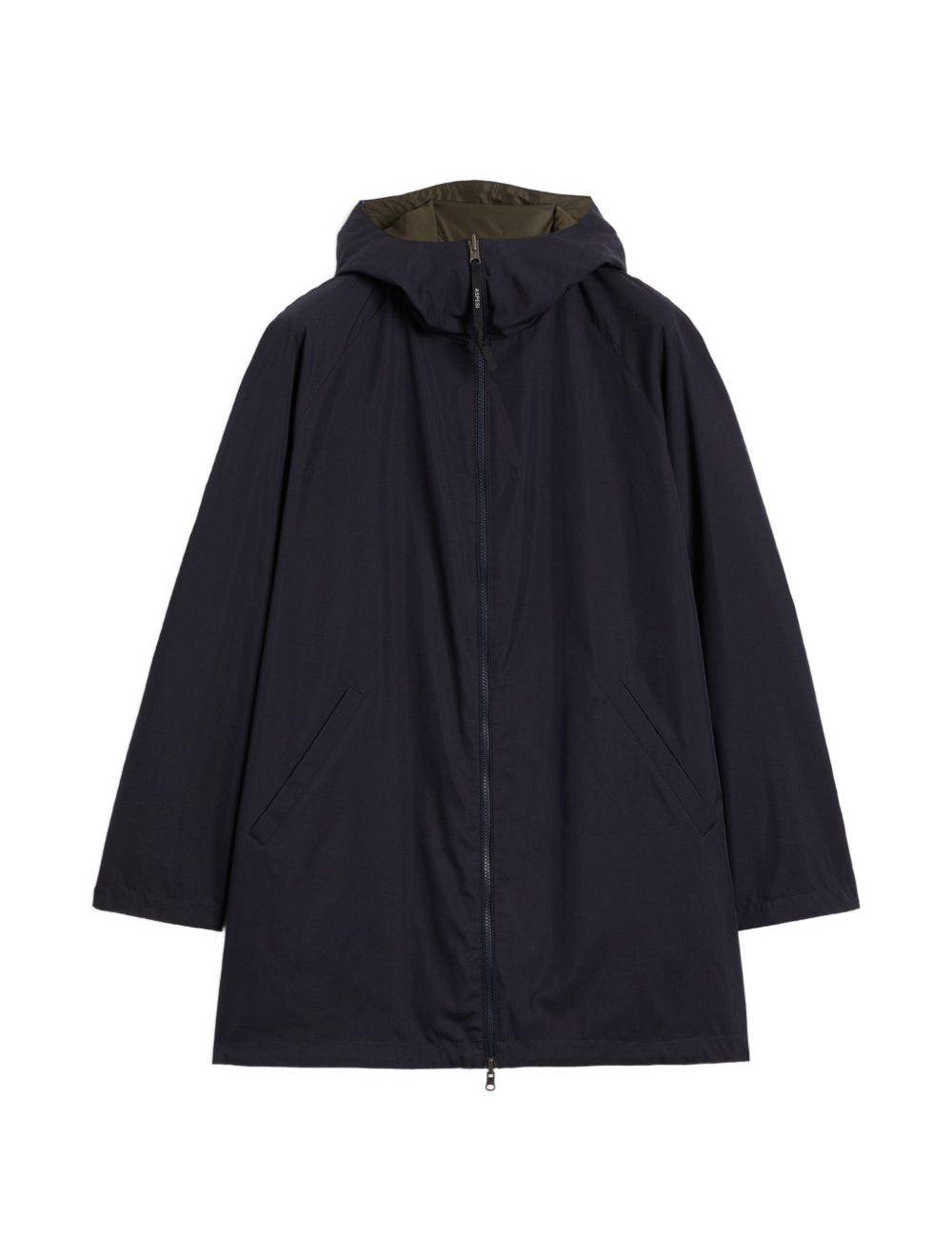 Giacca reversibile con cappuccio in blu Aspesi - uomo 