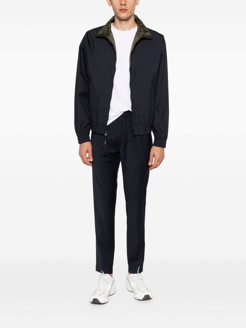 Giacca con zip in blu Aspesi - uomo 