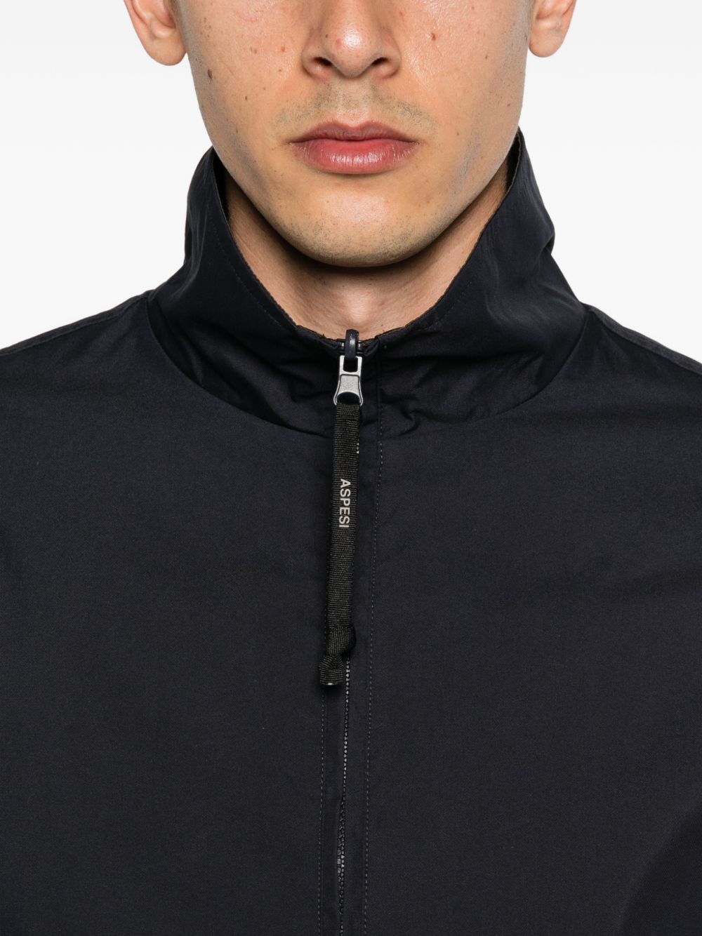 Giacca con zip in blu Aspesi - uomo 