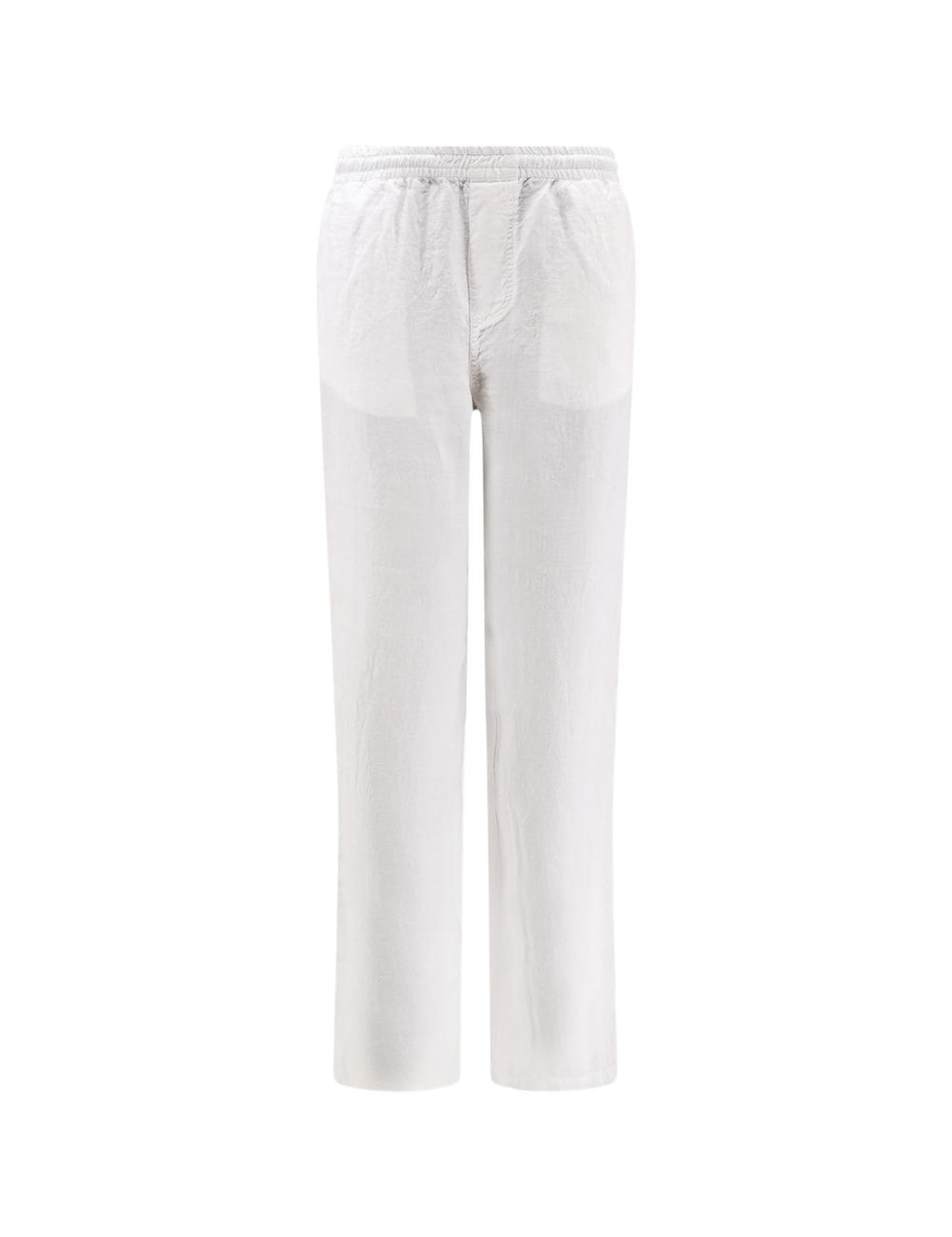 Pantaloni in lino ventura in bianco Aspesi - uomo 