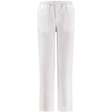 Pantaloni in lino ventura in bianco Aspesi - uomo 