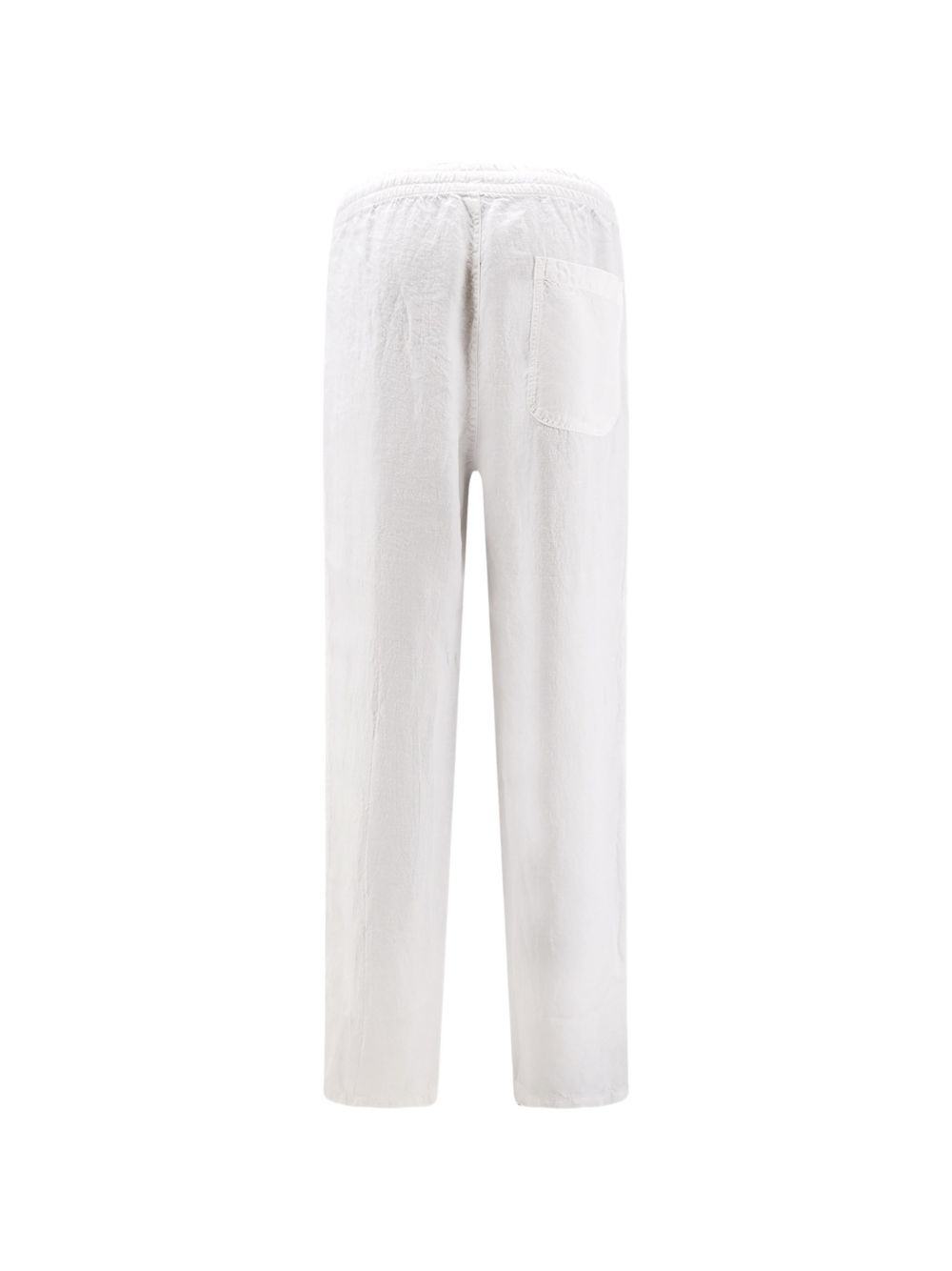 Pantaloni in lino ventura in bianco Aspesi - uomo 