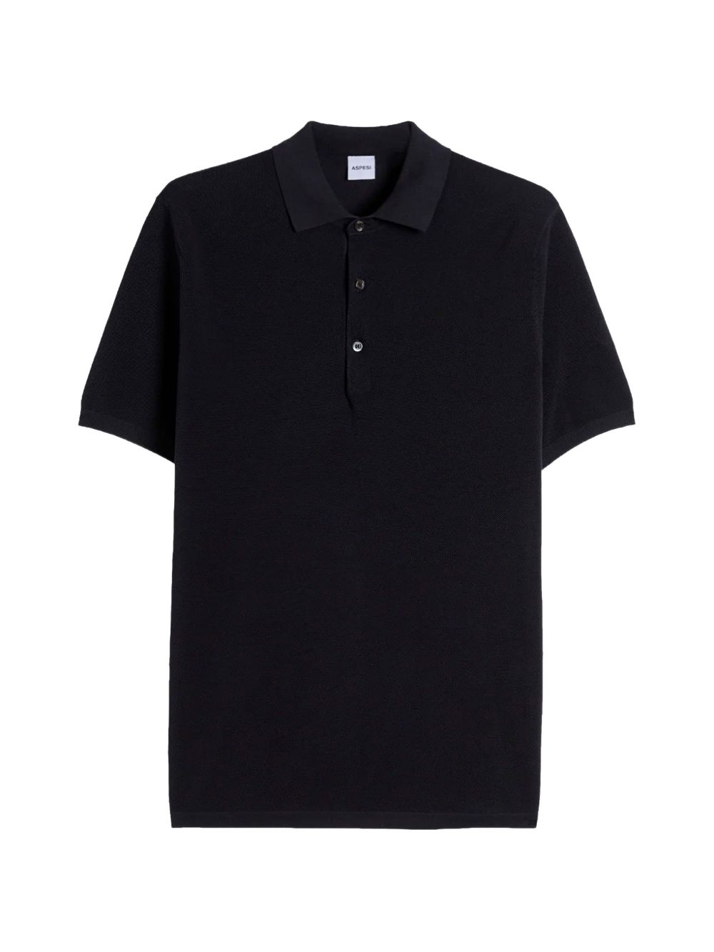 Polo con bottoni in blu Aspesi - uomo 