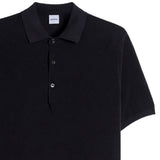 Polo con bottoni in blu Aspesi - uomo 