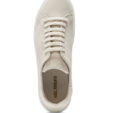 Sneakers in pelle scamosciata con stampa logo in bianco Axel arigato - uomo 