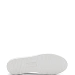 Sneakers in pelle scamosciata con stampa logo in bianco Axel arigato - uomo 