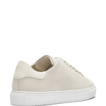 Sneakers in pelle scamosciata con stampa logo in bianco Axel arigato - uomo 