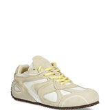 Sneakers con logo e inserti in giallo Axel arigato - donna 