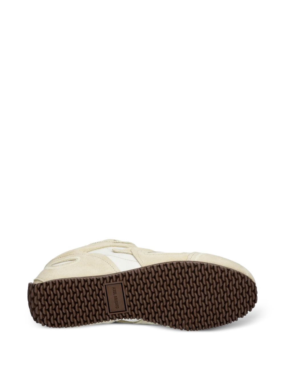 Sneakers con logo e inserti in giallo Axel arigato - donna 