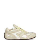 Sneakers con logo e inserti in giallo Axel arigato - donna 