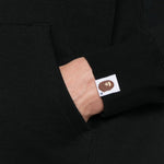 Felpa con stampa logo in nero A bathing ape - uomo 
