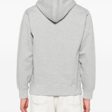 Felpa con stampa logo in grigio A bathing ape - uomo 