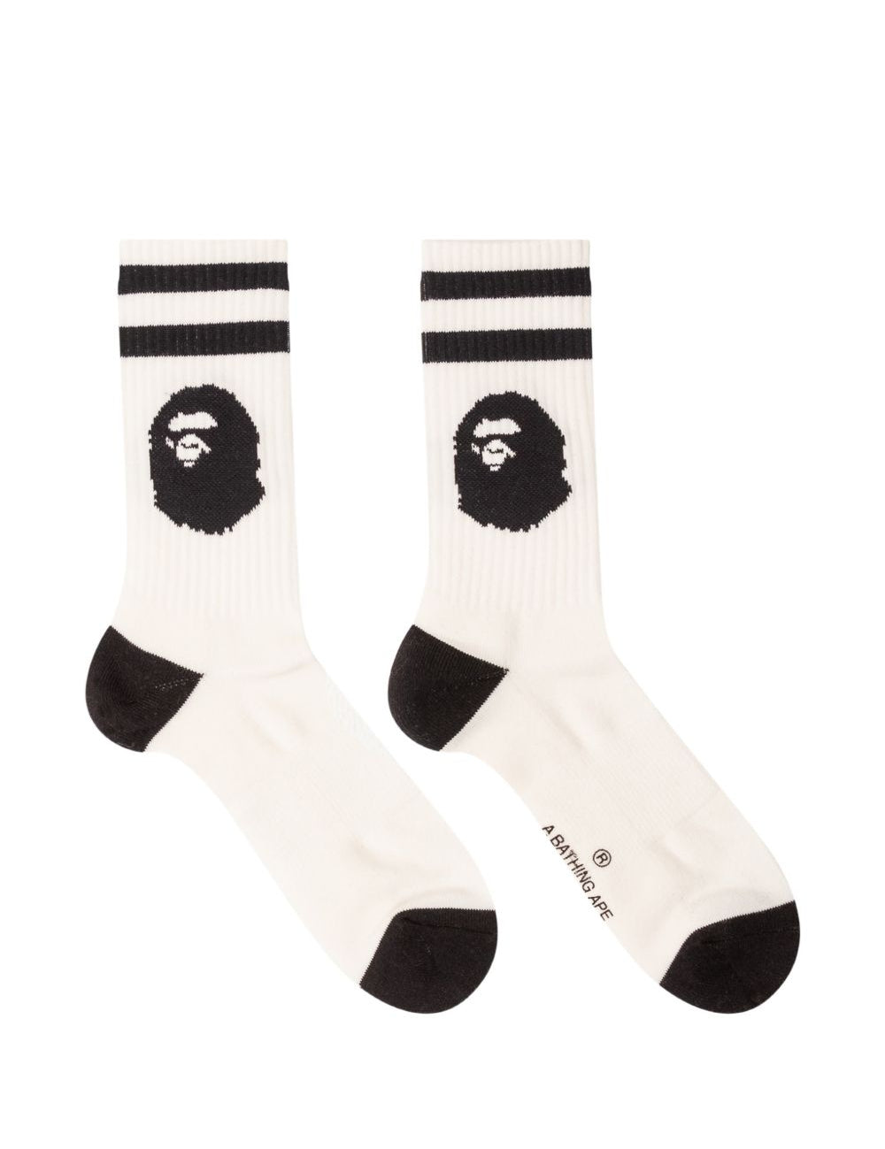 Calzini ape head in bianco 